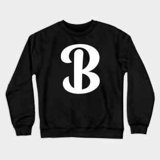 Letter B Crewneck Sweatshirt